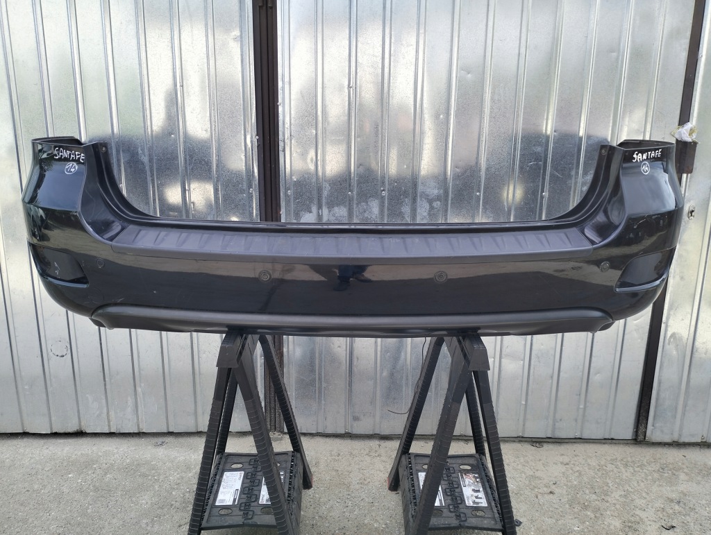 фото №1, Бампер задняя задний hyundai santa fe santa-fe ii lata 2006-2009 цвет eb