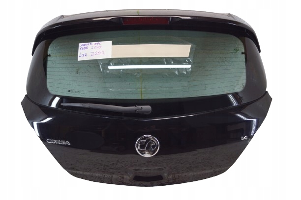 фото №1, Кришка багажника багажника задня opel corsa d 5d opc z20r