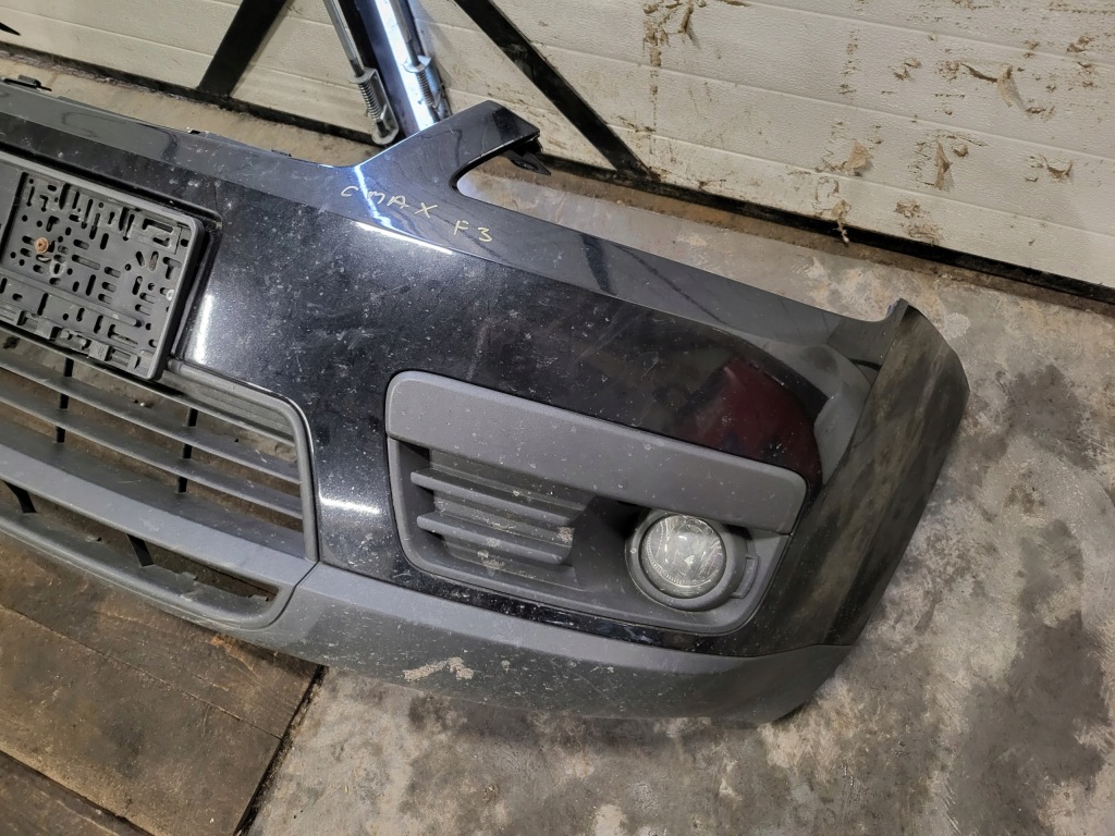 фото №3, C max mk1 бампер перед передній f3 чорний