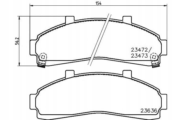 фото №1, Textar тормозные колодки тормозные ford перед explorer -99 te