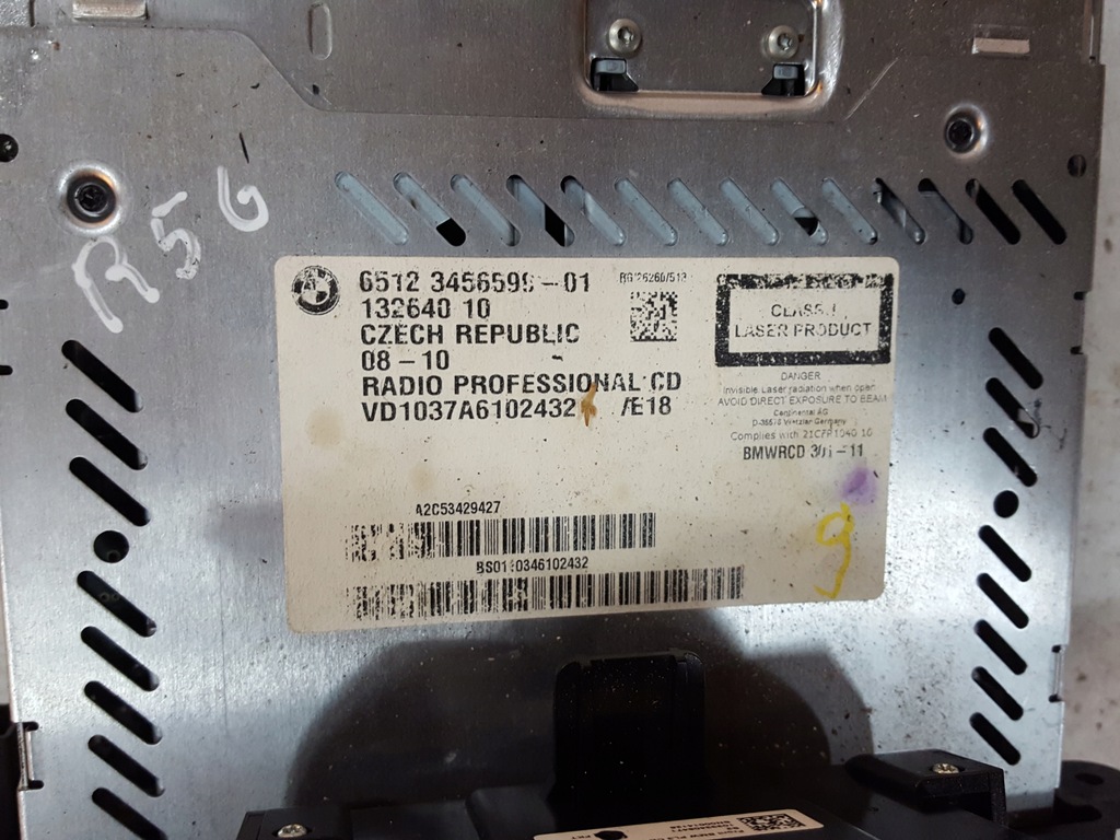 фото №2, Mini cooper r56 r55 lift радио cd радиопроигрыватель