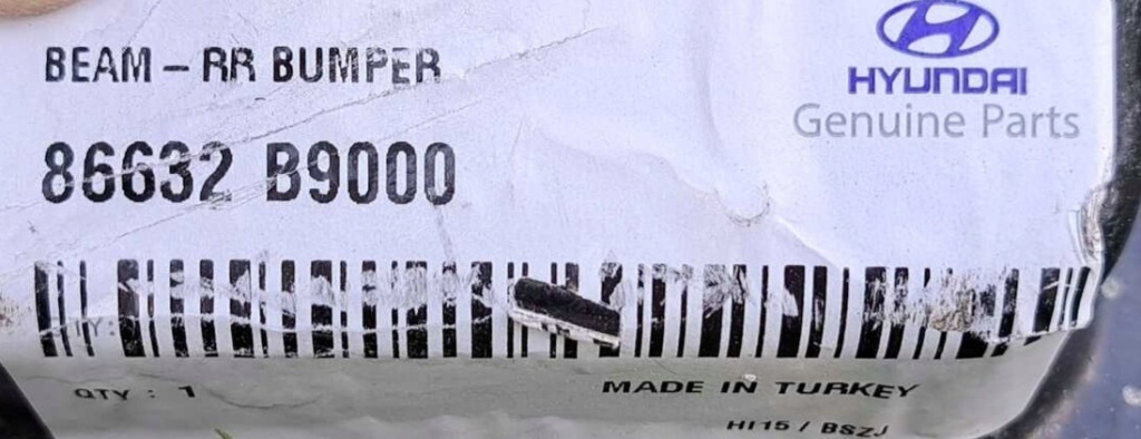 фото №4, Hyundai i10 балка бампера задняя