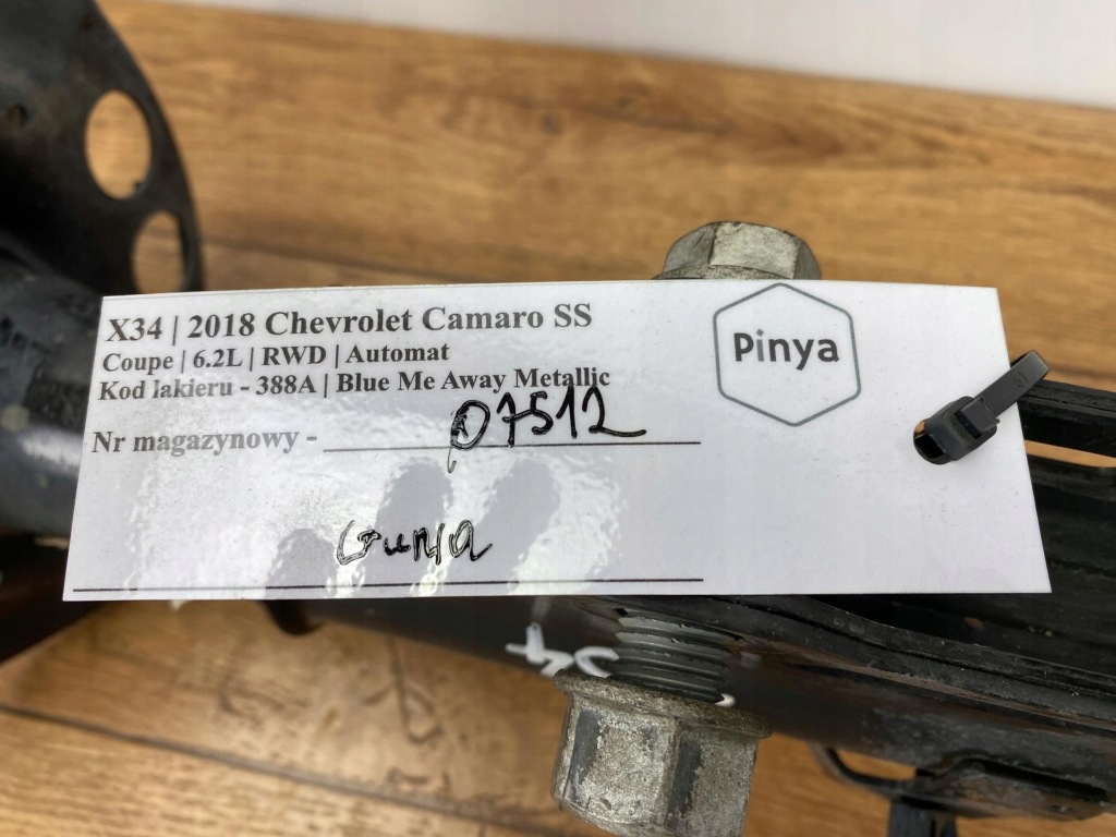 фото №10, Амортизационная стойка левый перед амортизатор chevrolet camaro ss 2016+ usa