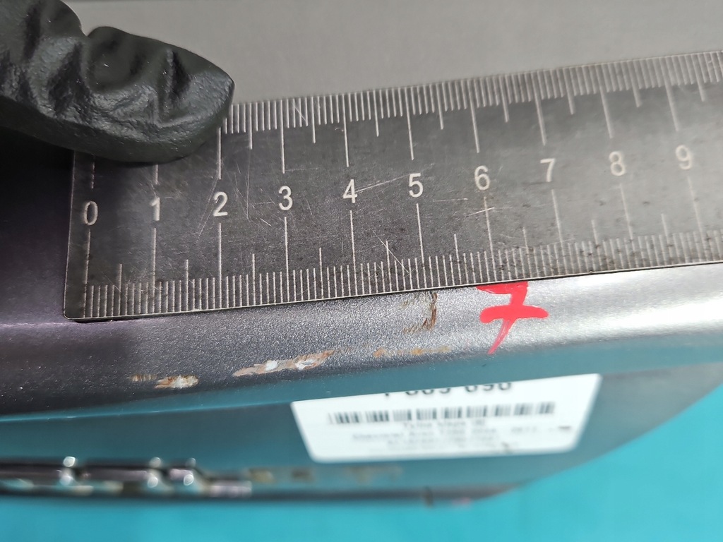 фото №10, Крышка багажника задняя chevrolet aveo t250 06-11 sedan szary