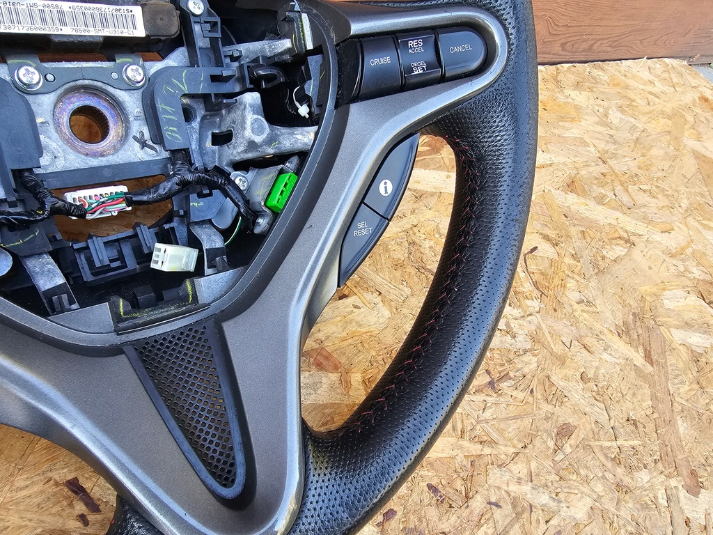 фото №11, Honda civic viii воздуховод кожаный type-s type-r fn2 type r мультифункция