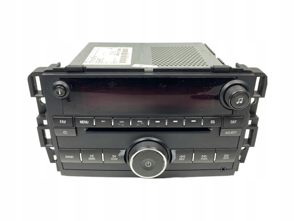 фото №2, Gmc acadia 09-12r радио радиопроигрыватель cd оригинал oem