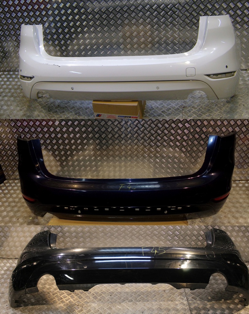 фото №1, Bmw 2 f46 бампер задняя разные цвета