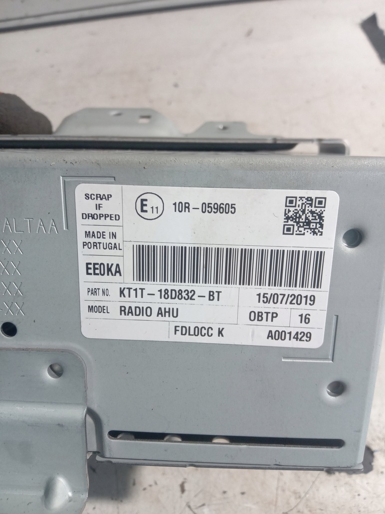 фото №11, Ford tourneo connect mk2 lift радио kt1t-18d832-bt