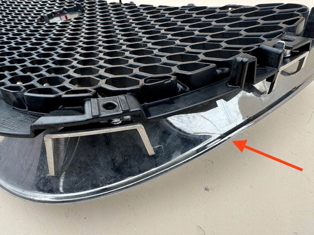 фото №14, Jaguar f-pace 16r- решётка радиатора решётка радиатора бампера перед передняя hk83-8b271 хром