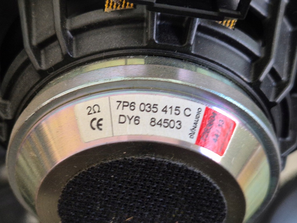 фото №15, Vw touareg ii 7p підсилювач динамік динаміки kpl dynaaudio 7p6035466