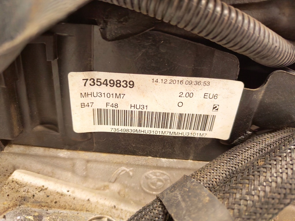 фото №6, Bmw двигатель kompletny b47c20a дизель