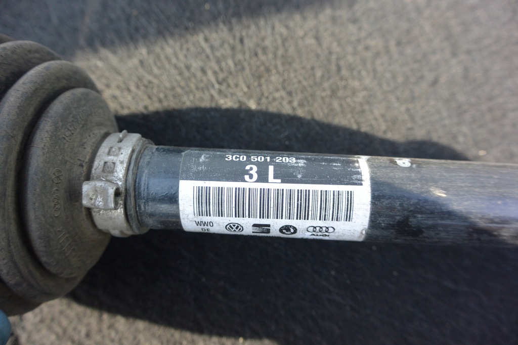 фото №7, Приводной вал правая левая задняя kpl audi tt 8j 2.0 tdi