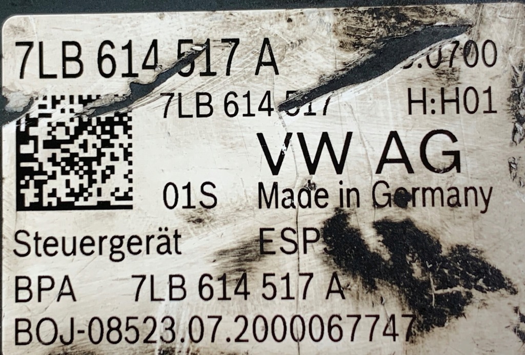 фото №8, 3 насос блок управления abs vw transporter t6 7lb614517a