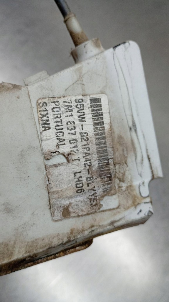 фото №6, Замок дверь правый перед 7m1837012t vw sharan seat alhambra ford galaxy