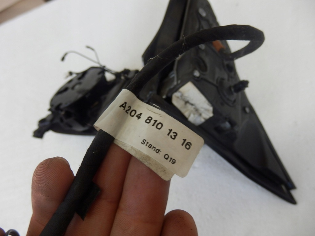 фото №6, Mercedes glk дзеркало ліва каркас кронштейн