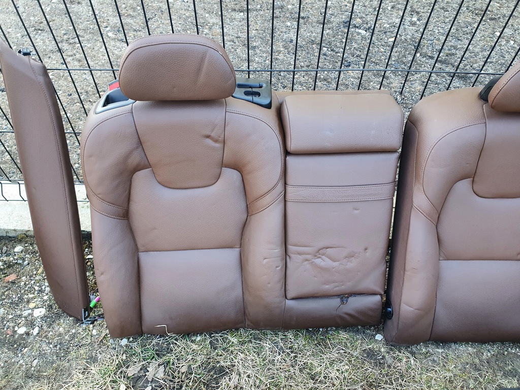 фото №8, Сидіння заднє сидіння обшивки коричневі volvo xc60 ii 2017-