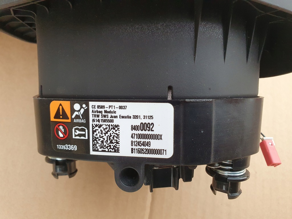 фото №6, Подушка воздушная подушка безопасности camaro vi 2016-2018 ss