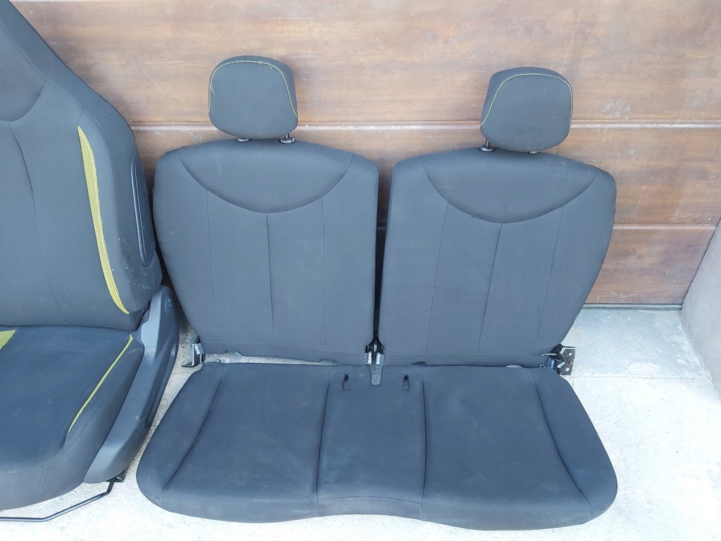 фото №5, Toyota aygo ii сидіння сидіння заднє сидіння лівий правий задня
