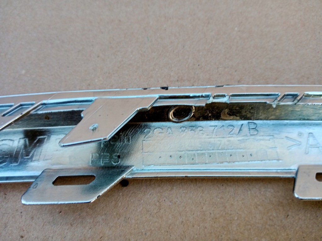 фото №5, Vw t-roc права молдинг хром бампера перед 2017r-