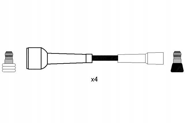 фото №2, Провода зажигания renault ngk