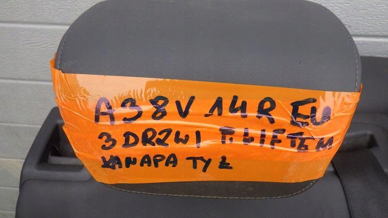 фото №9, Заднее сиденье задняя задняя europa audi a3 8v 3d 8v0885375g