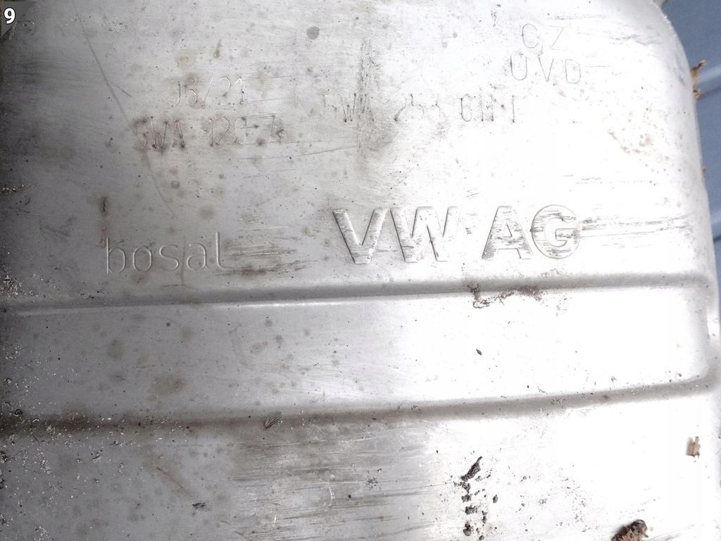 фото №10, Audi a3 s3 8y0 13-20 система випускний вихлоп труба глушники наконечники 5wa253411