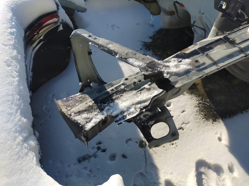 фото №1, Volvo v70 v-70 панель фари лонжерон зона деформації підкрилок ліва