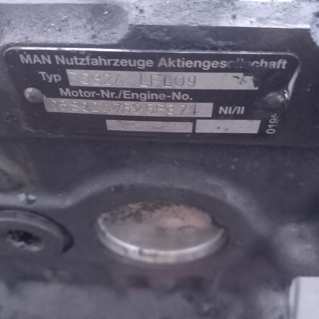 фото №8, Man двигатель d0824 lfl09 блок wał шатуны поршни