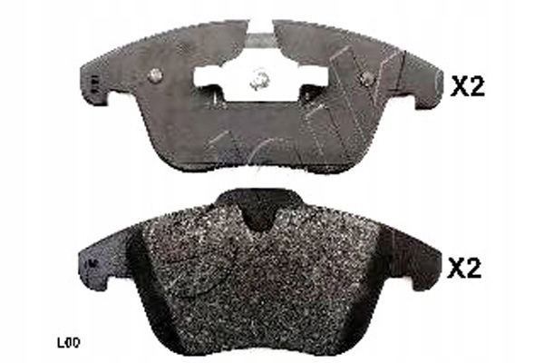 Купить Ashika тормозные колодки тормозные land rover range rover 2.2