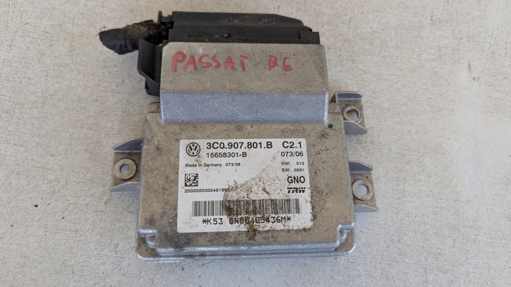 фото №1, Модуль тормоза ручного vw passat b6