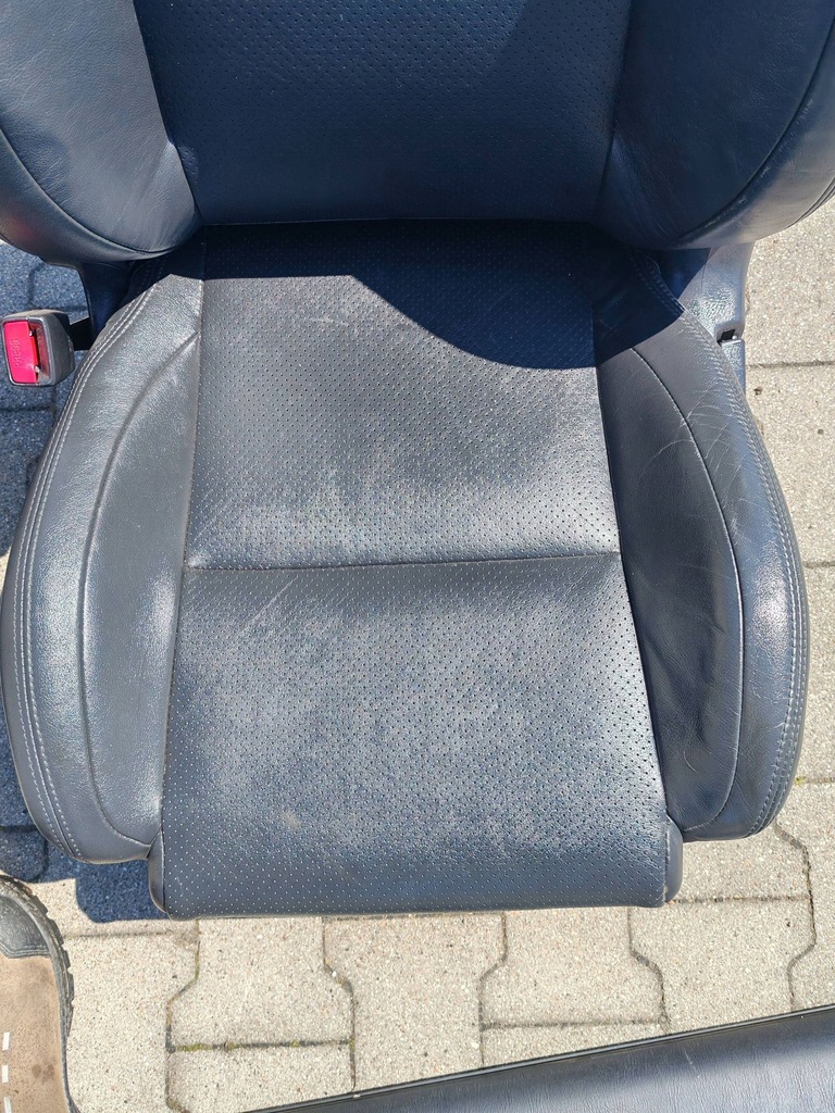 фото №13, Subaru impreza ii gd forester sg сиденья заднее сиденье обшивки комплект кожа