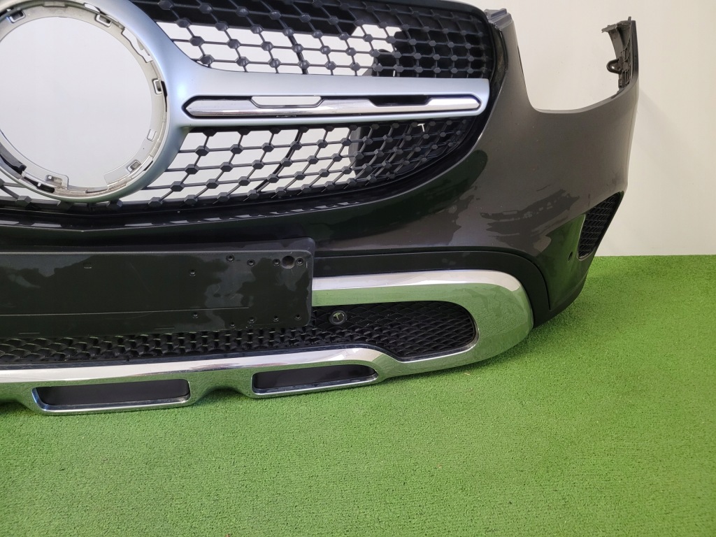 фото №7, Mercedes glc x253 w253 a253 lift бампер перед передній решітка радіатора решітка радіатора напрямні оригінальний номер