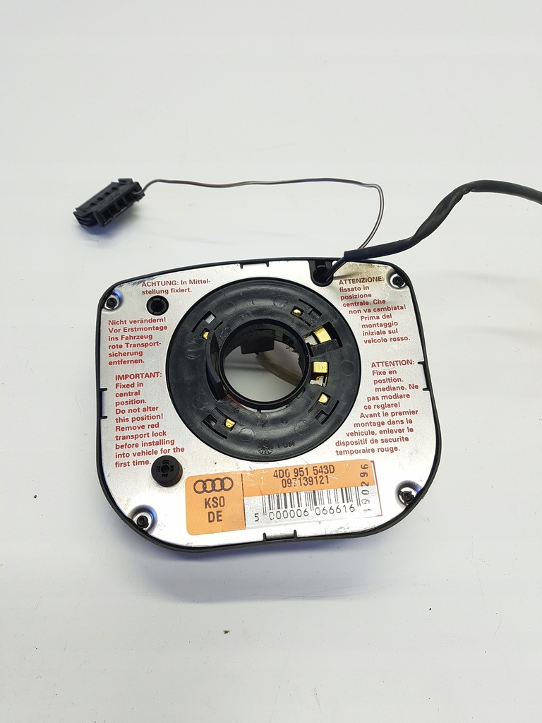 фото №1, Стрічка шлейф подушка безпеки audi a4 b5 4d0951543d