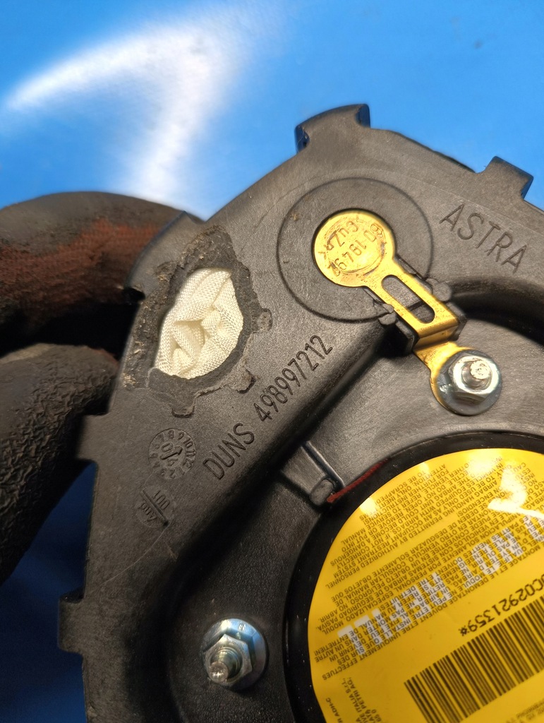 фото №4, Подушка водія подушка безпеки opel astra iii h