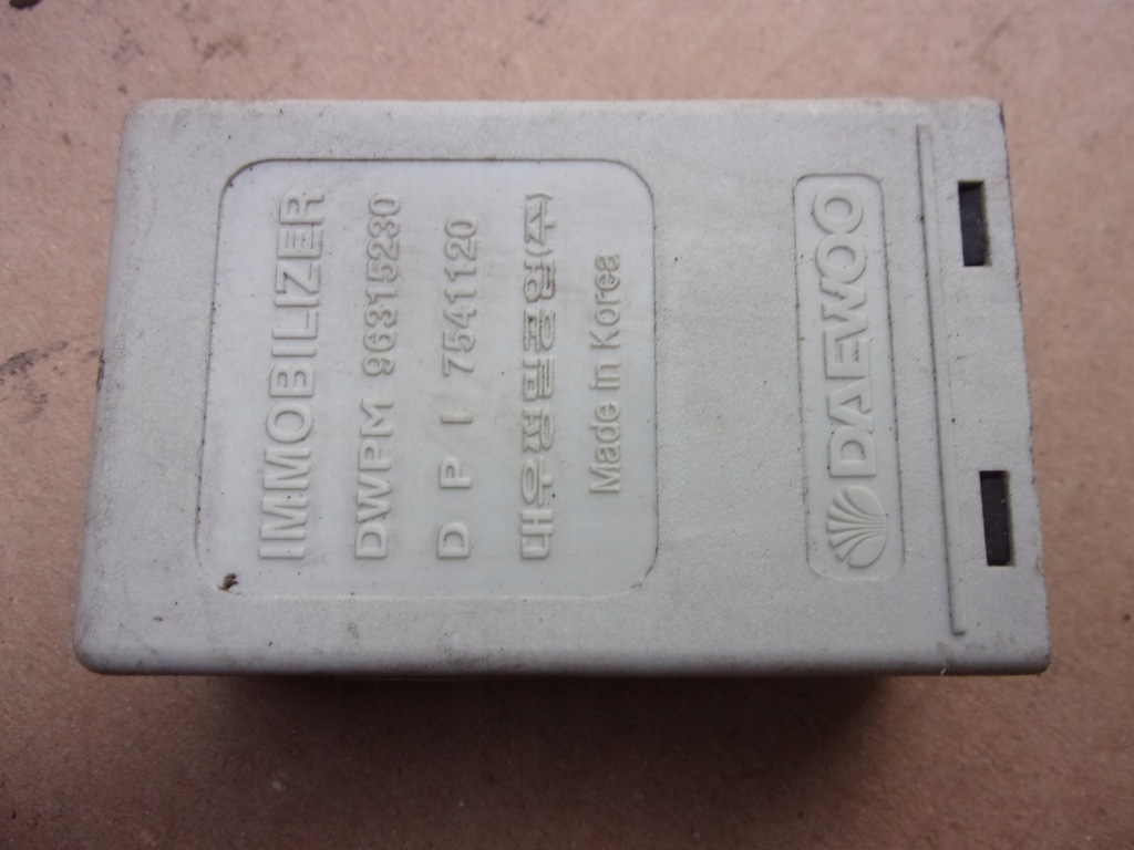 фото №1, Блок управления модуль иммобилайзер daewoo matiz