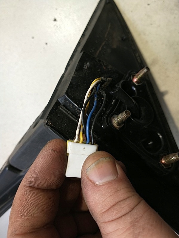 фото №13, Зеркало правое 5 pin galant viii 2.0 012091