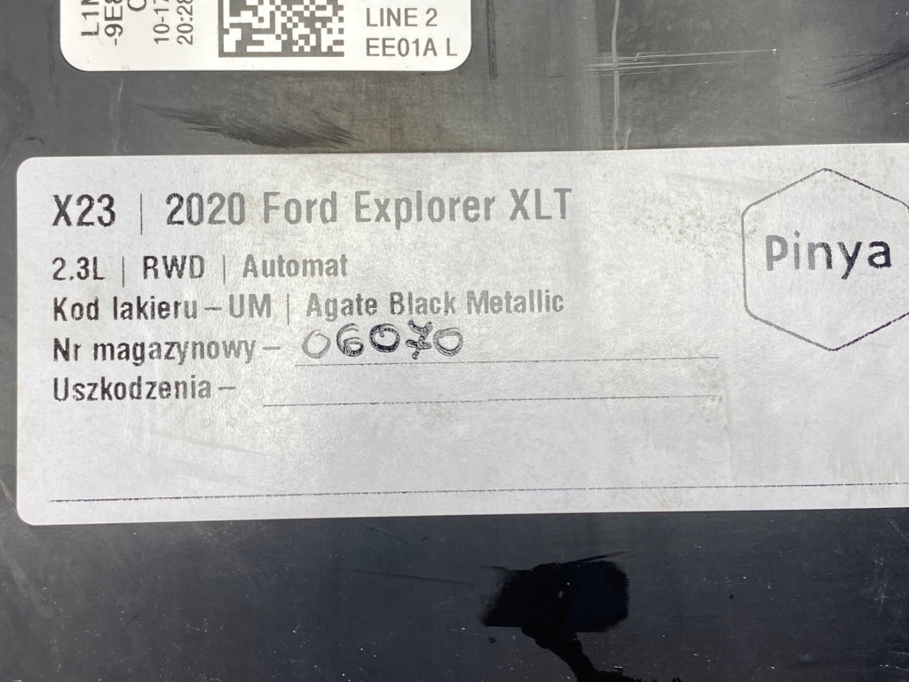 Фільтр par пального вугільний ford explorer mk6 2020+ америка Ціна