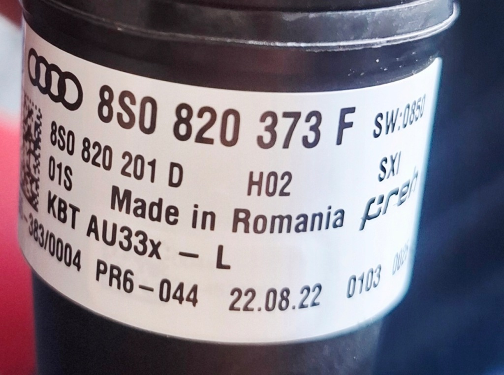 фото №6, Audi tt 8s0 кнопка керування кондиціонера 8s0820373f