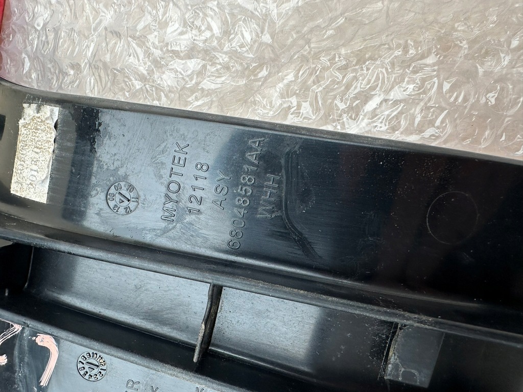 фото №6, Jeep wrangler jk iii 3 06-18r додаткові світло стоп лампа стоп-сигнал задня