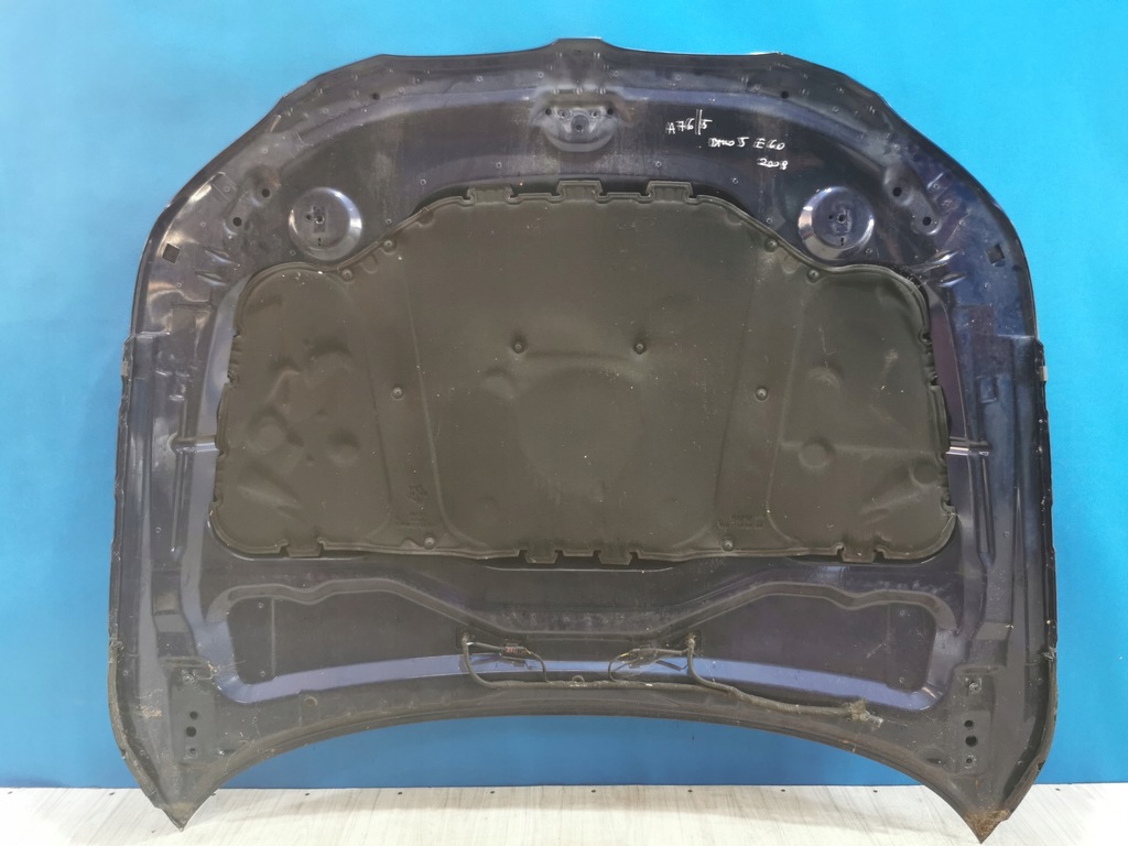 фото №6, Bmw 5 e60 e61 03/10 капот кришка кришка багажника перед шумоізоляція a76/5 tiefseeblau