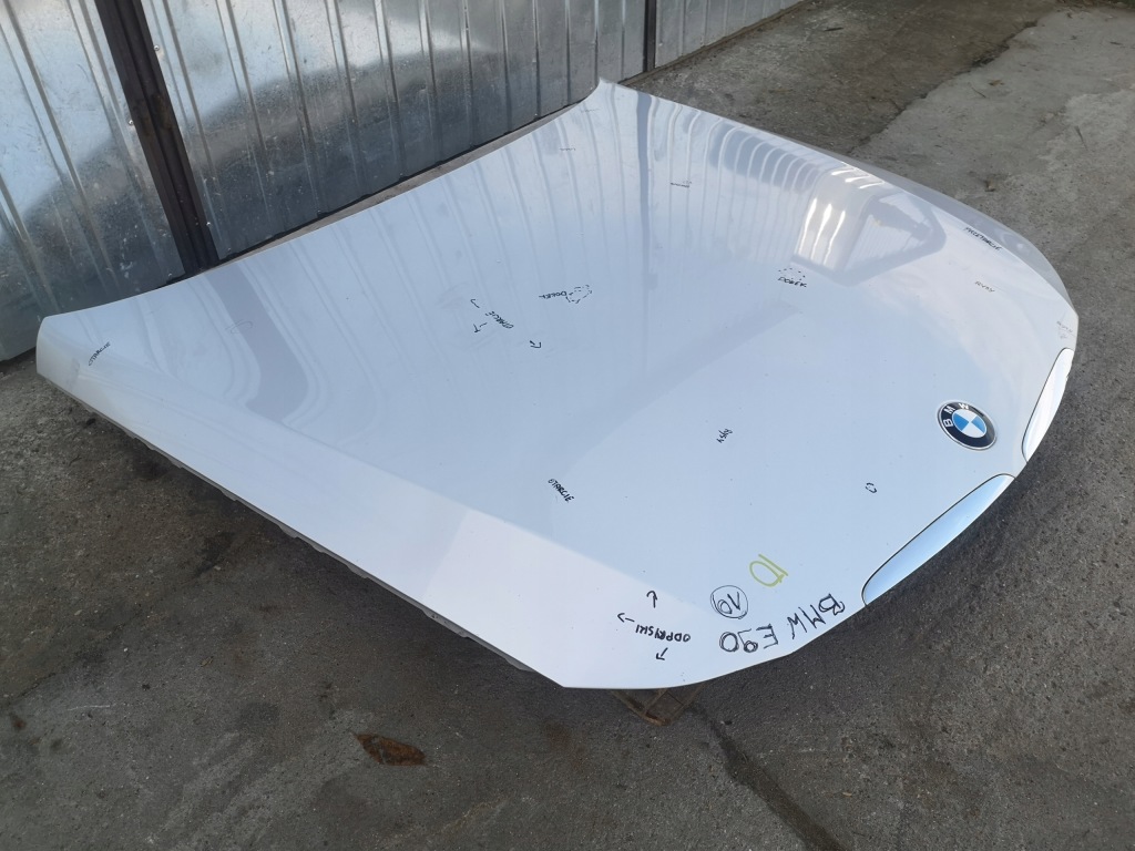 Капот крышка двигателя bmw 3 e90 e91 354 titansilber 05-08 дорестайлинг Недорого