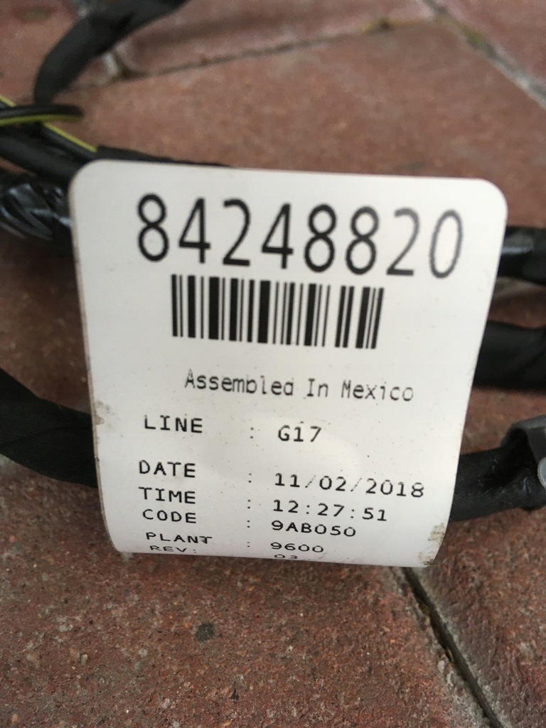 фото №5, Chevrolet silverado 14- джгут електропроводка