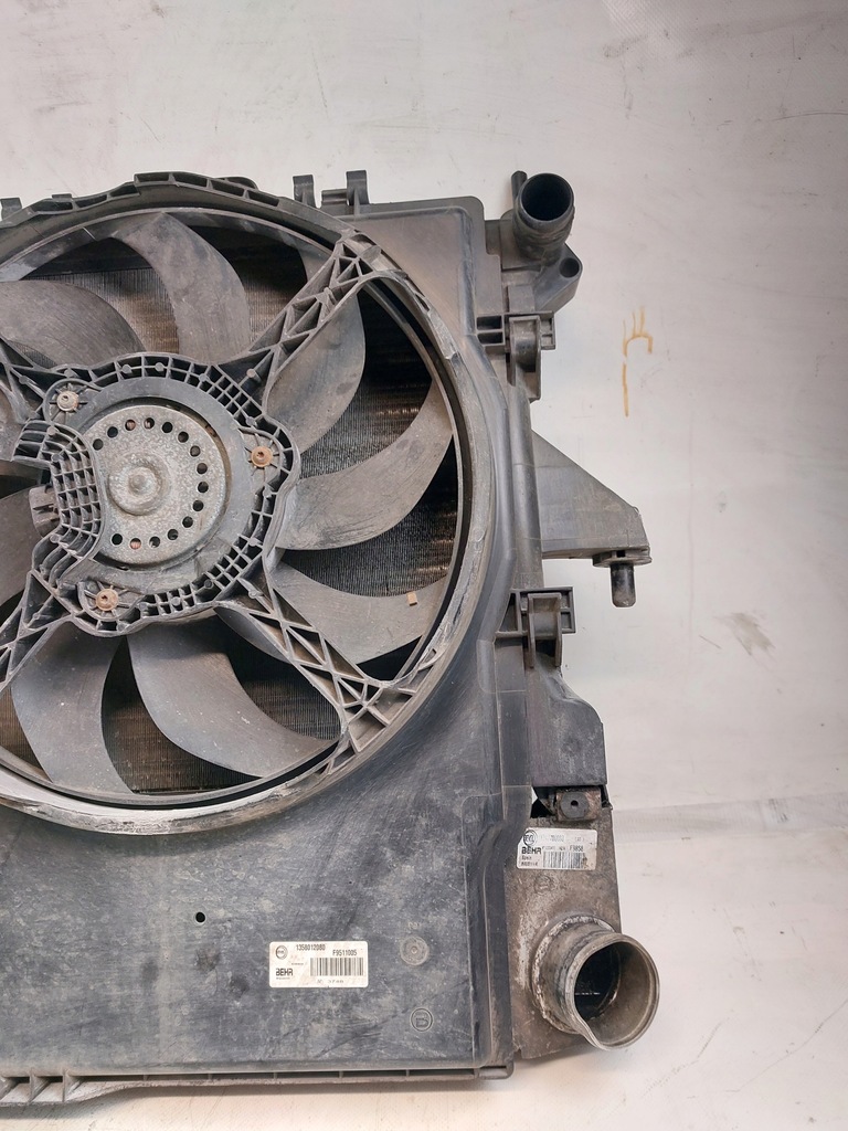 фото №7, Набір радіатор вентилятор citroen jumper ii 2.2hdi