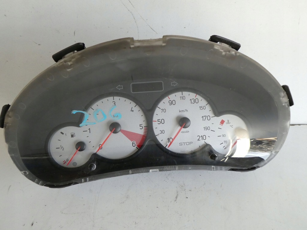 фото №1, Счетчик приборы peugeot 206 9659729080