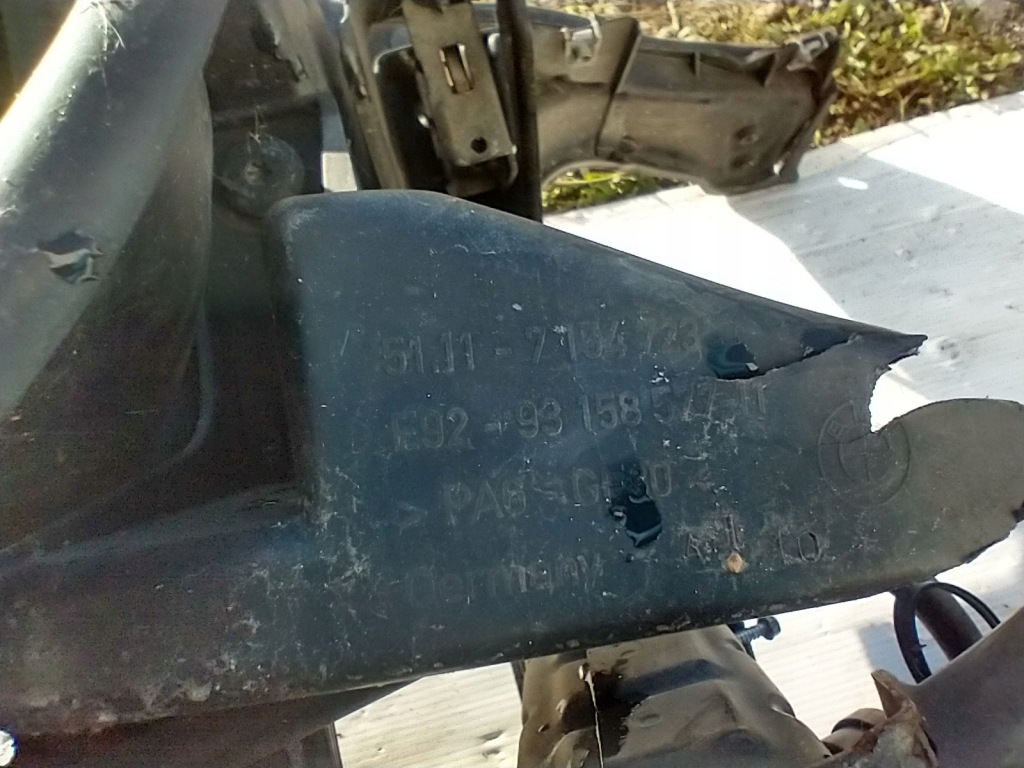 фото №12, Bmw 3 e92 coupe e93 cabrio pas передний усилитель балка 7146645 7154723