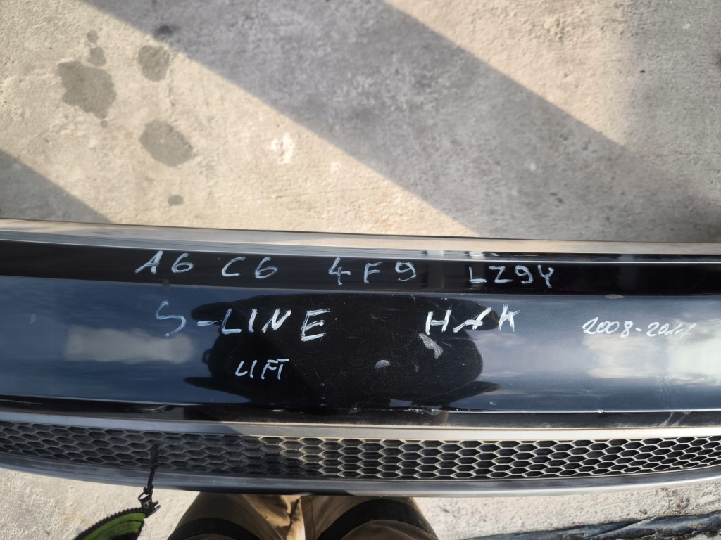 Бампер задняя audi a6 c6 lift lz9y s line hak avant / kombi 2008-2012 !!! Киев