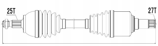 фото №1, Приводной вал приводная mercedes w169 w245 04-12/lewa