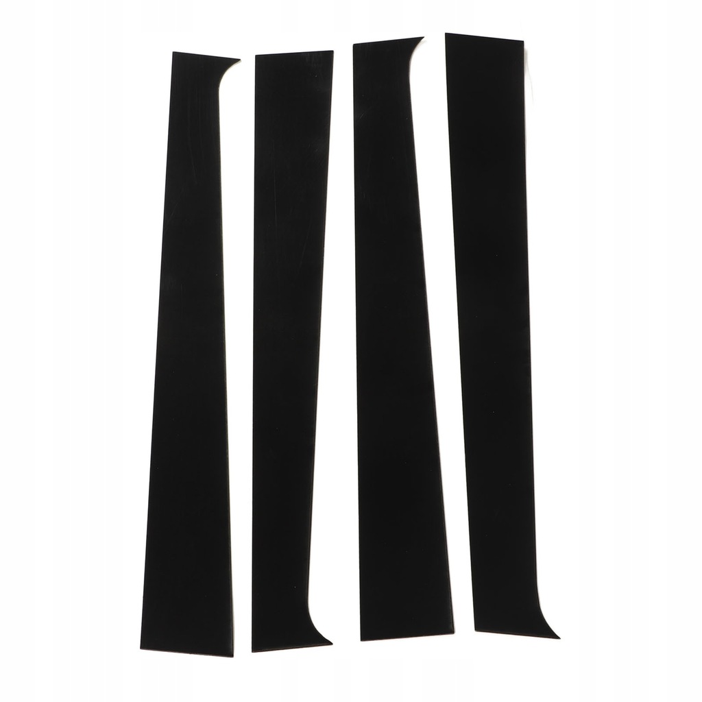 фото №10, 4 szt. чорні стійки słupkowe оббивка двері стійки b стійки дверні оздоблення вікно автомобіля вікно