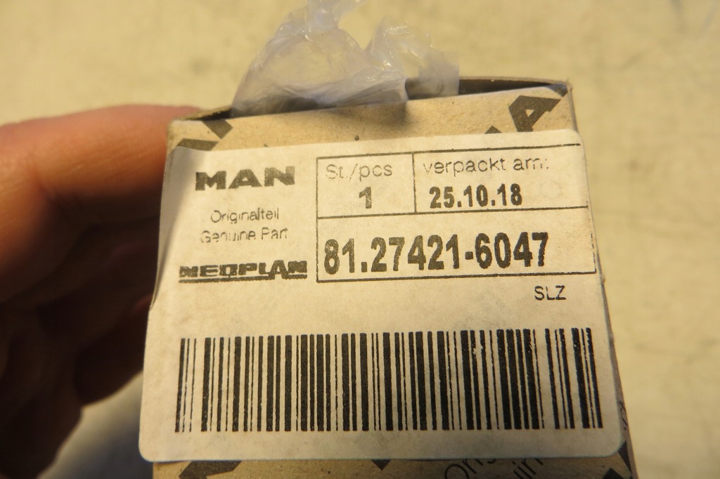 фото №6, Датчик тиску повітря man 81.27421.6047 оригінальний номер