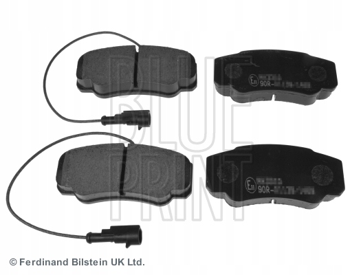 фото №11, Blue print adn142134 набор тормозных колодок тормозных, тормоза дисковые